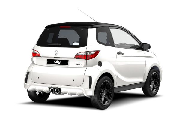 Pojazdy Aixam City City Sport 2020 3/4 tył